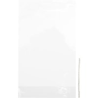 Bodenbeutel "Transparent" mit Verschlusstreifen - 14,4 x 24 cm von Rico Design