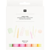 Candle Liner Set "Neon" von Rico Design