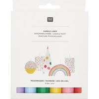 Candle Liner Set "Rainbow" von Rico Design