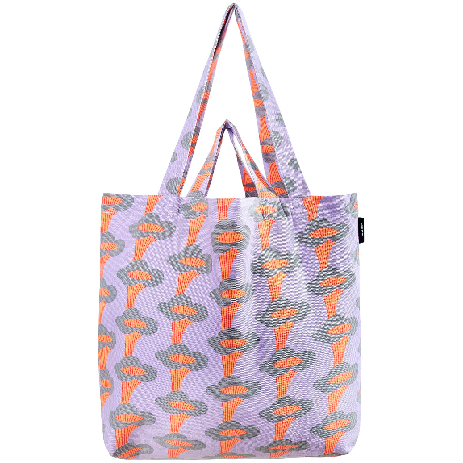 Rico Design Canvas-Shopper Pfifferlinge Neon Flieder von Rico Design