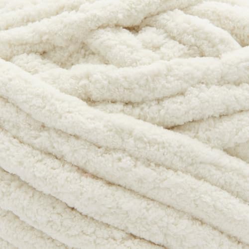 Chenillove Super Big - superdickes Chenille-Garn, 300g/36m (Creme - 001) von Rico Design