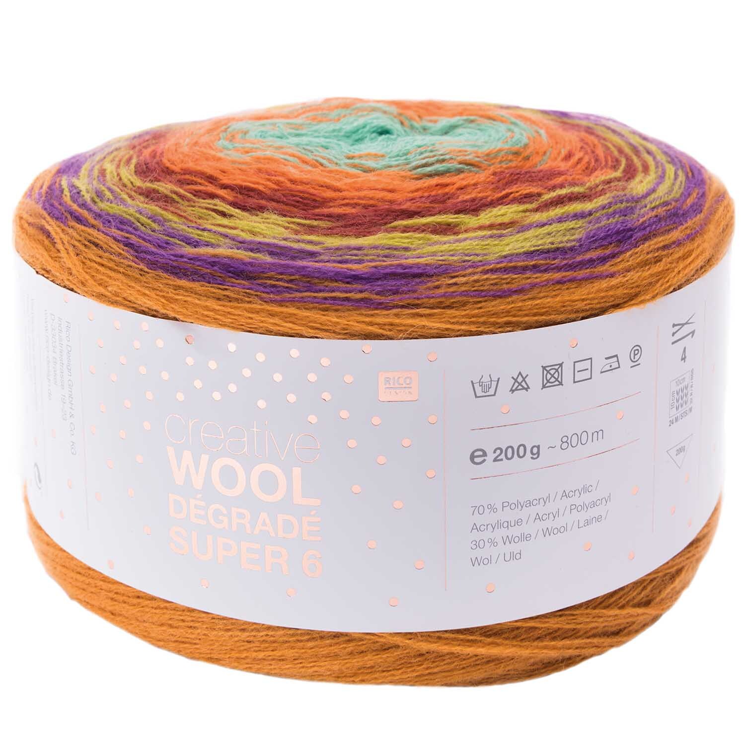 Creative Wool Dégradé Super6 Creative Wool Dégradé Super6 von Rico Design