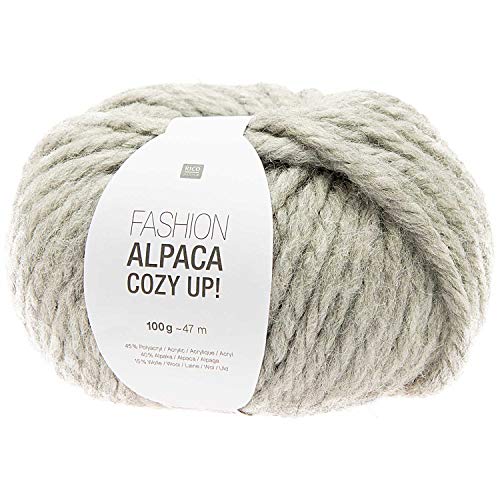 Dicke Wolle, Fashion Alpaca, Cozy UP, 100g, Grau Dicke Wolle, Fashion Alpaca, Cozy UP, 100g, Grau von Rico Design
