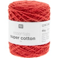 Rico Design Essentials Super Cotton dk Rot Rico Design Essentials Super Cotton dk Rot von Rico Design