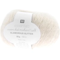 Rico Design Essentials Super Kid Mohair Loves Silk Glamorous Glitter Creme von Rico Design