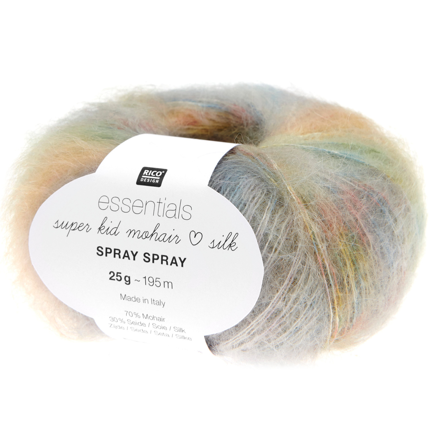 Essentials Super Kid Mohair Loves Silk Spray Spray von Rico Design