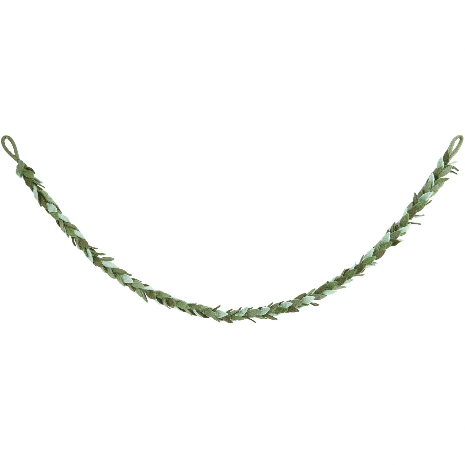 Filz-Blättergirlande in Grün Filz-Blättergirlande in Grün von Rico Design