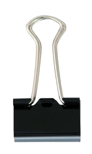 Foldback-Klammern schwarz, 25 mm von Rico Design