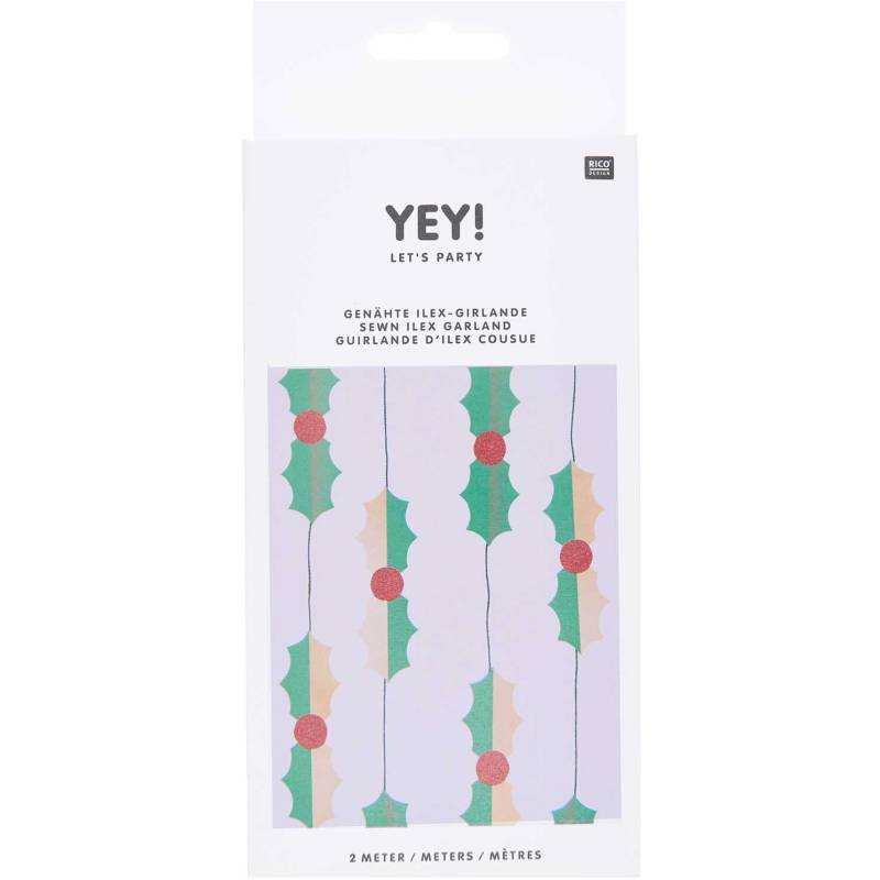 Genähte Girlande Ilex 2m Genähte Girlande Ilex 2m von Rico Design