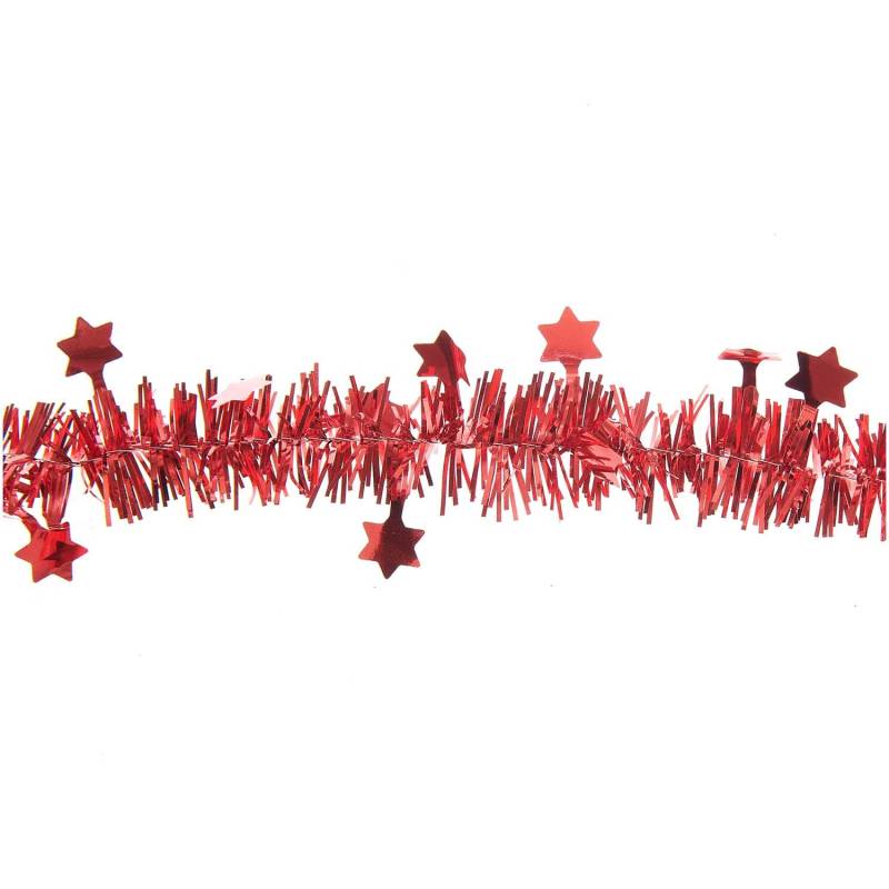 Girlande Lametta mit Sternen 7m von Rico Design