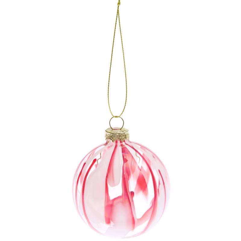 Glaskugel klar Rot/Weiß Glaskugel klar Rot/Weiß von Rico Design