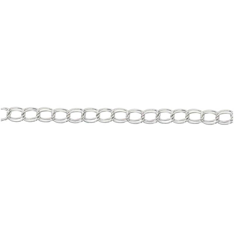 Gliederkette silber 23-24mm 1m Gliederkette silber 23-24mm 1m von Rico Design