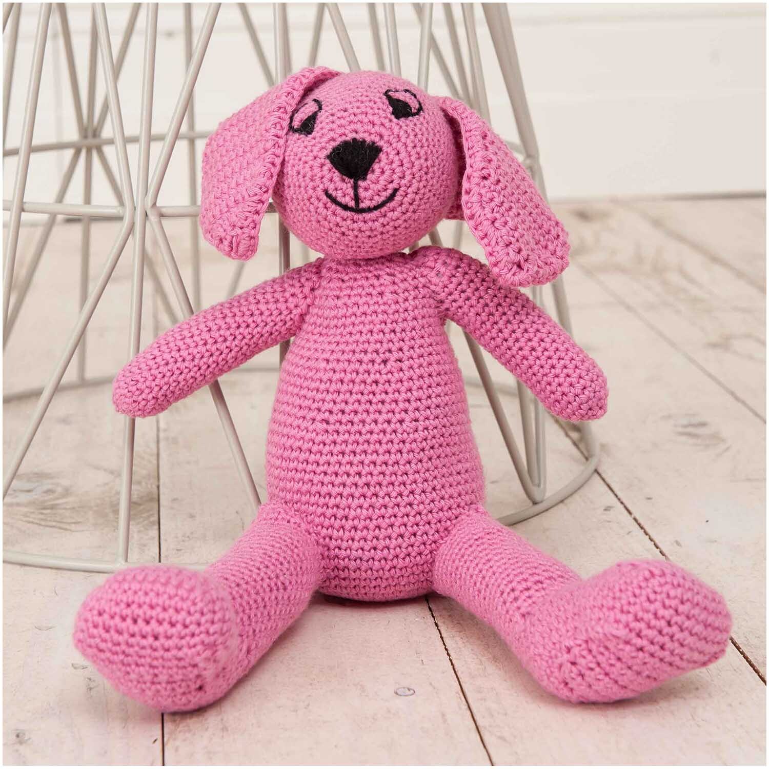 Häkelset Hase Lenny bonbonrosa Häkelset Hase Lenny bonbonrosa von Rico Design