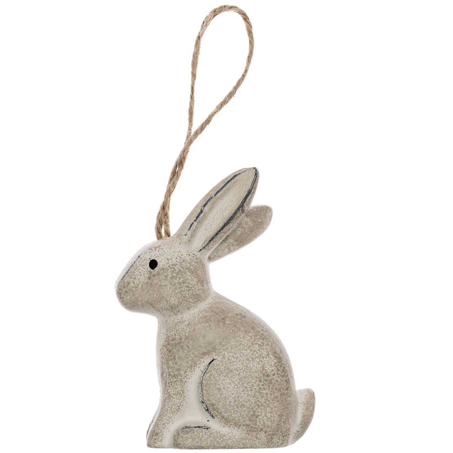 Rico Design Holzanhänger Hase groß natur 1 Stück von Rico Design