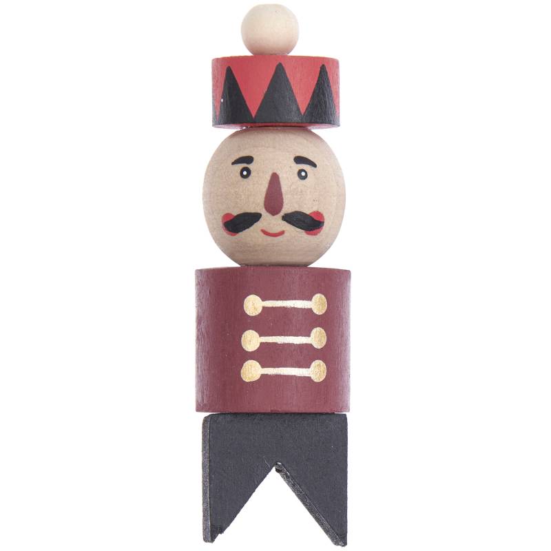 Holzfigur Gardist 8,5x2,5cm Holzfigur Gardist 8,5x2,5cm von Rico Design