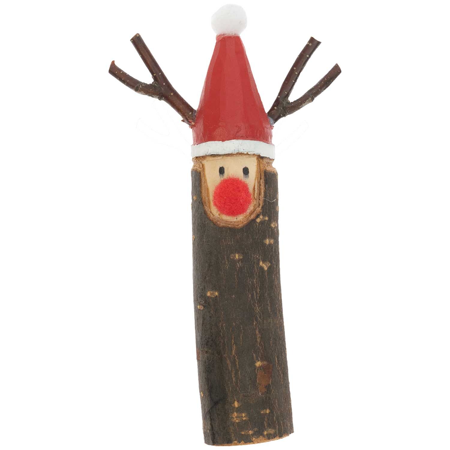 Holzfigur Rentier 7x12,5cm Holzfigur Rentier 7x12,5cm von Rico Design