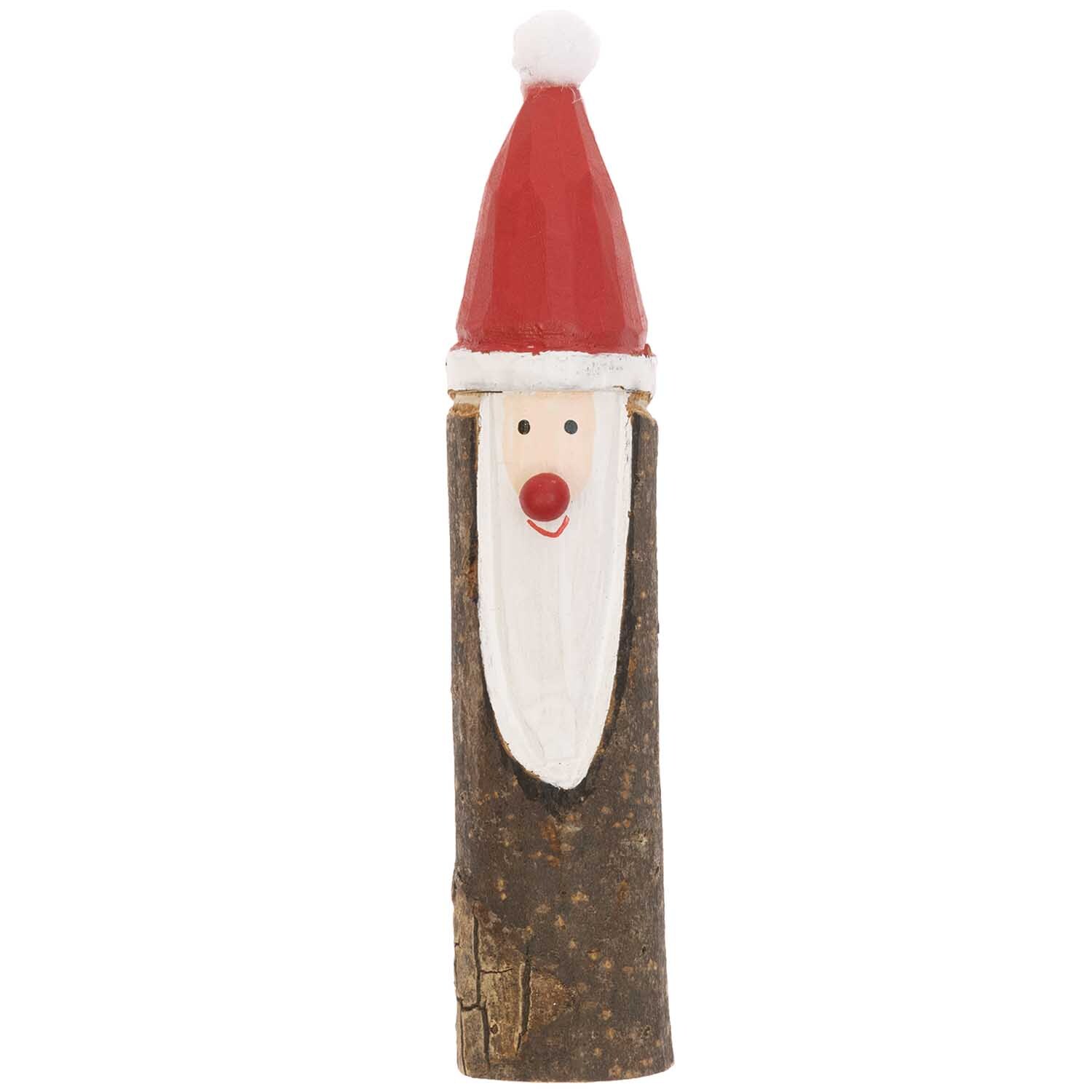Holzfigur Weihnachtsmann 2,5x12,5cm Holzfigur Weihnachtsmann 2,5x12,5cm von Rico Design