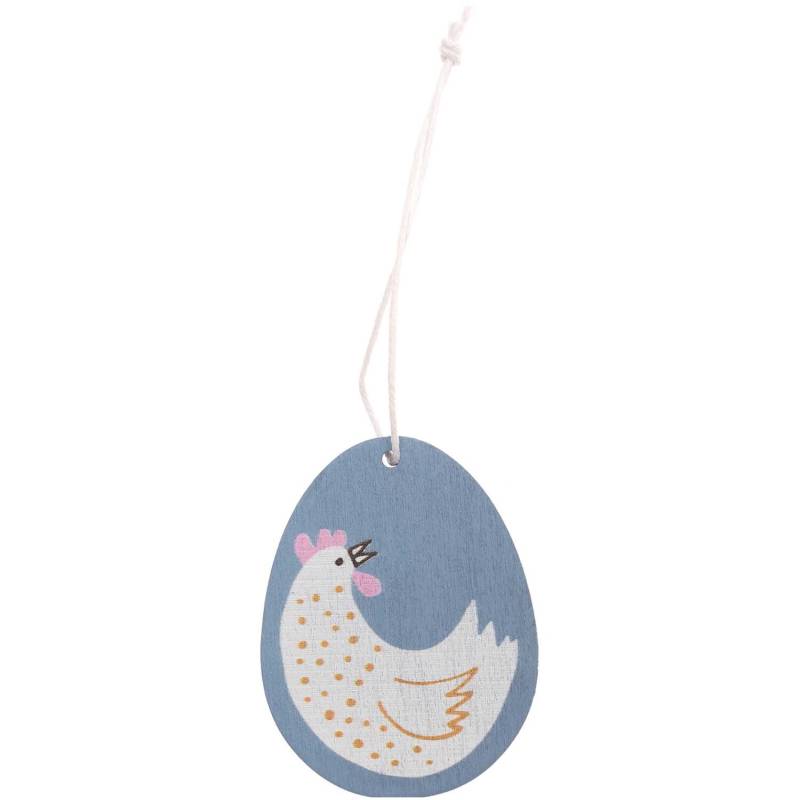 Rico Design Holzhänger Osterei Huhn 1 Stück von Rico Design