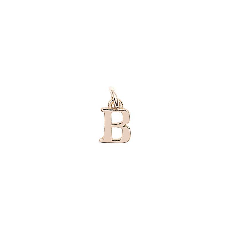 Anhänger Buchstabe B gold von Rico Design