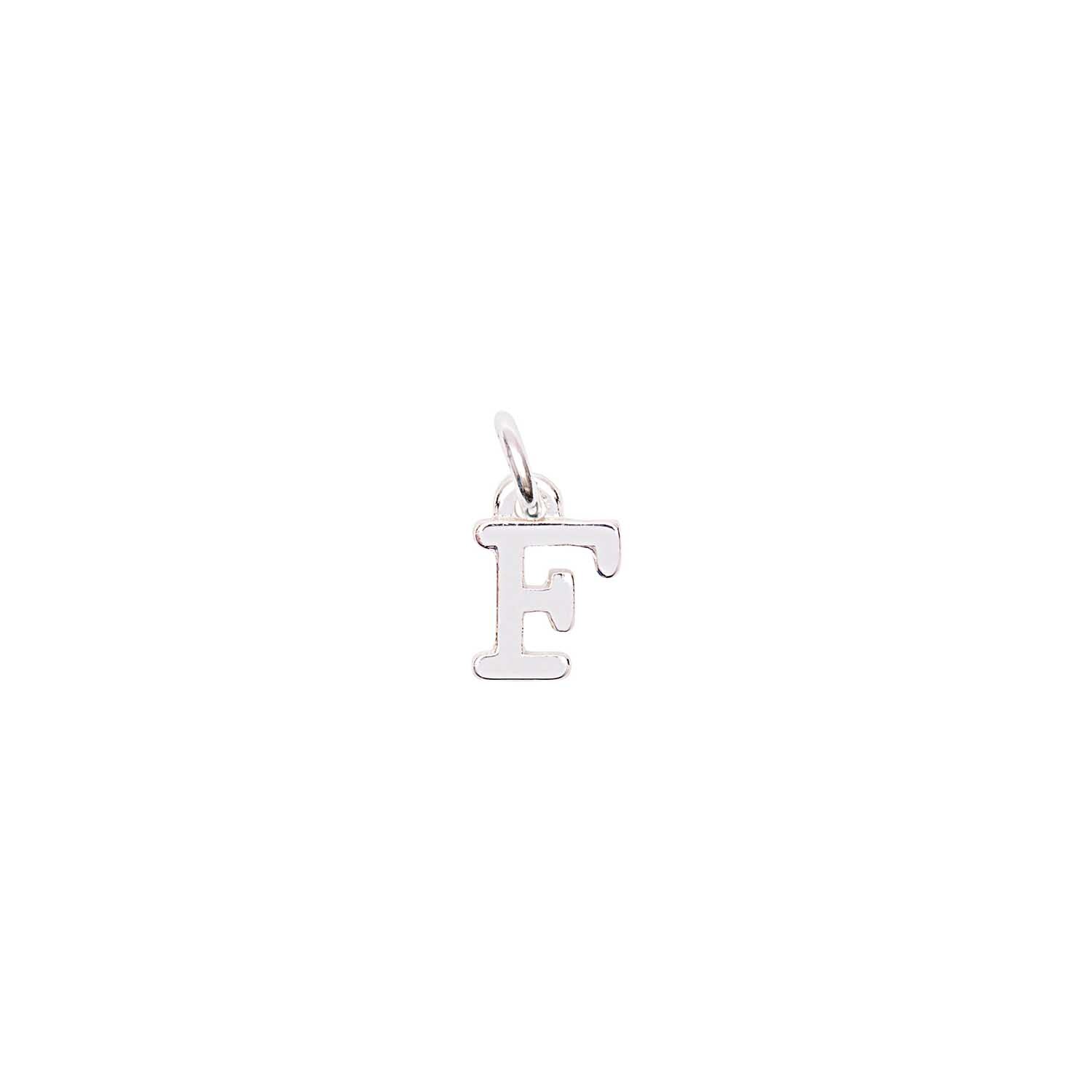 Anhänger Buchstabe F silber Anhänger Buchstabe F silber von Rico Design