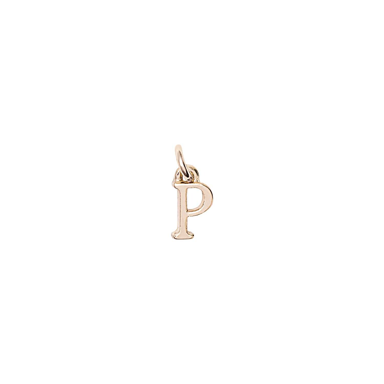 Anhänger Buchstabe P gold Anhänger Buchstabe P gold von Rico Design