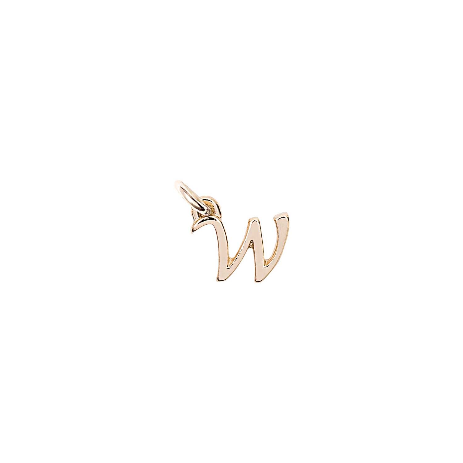 Anhänger Buchstabe W gold Anhänger Buchstabe W gold von Rico Design