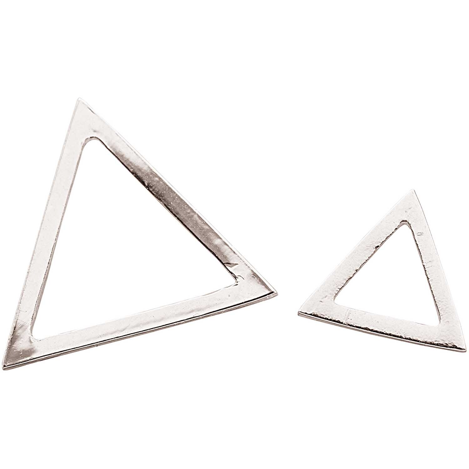 Anhänger Dreiecke silber 2 Stück Anhänger Dreiecke silber 2 Stück von Rico Design