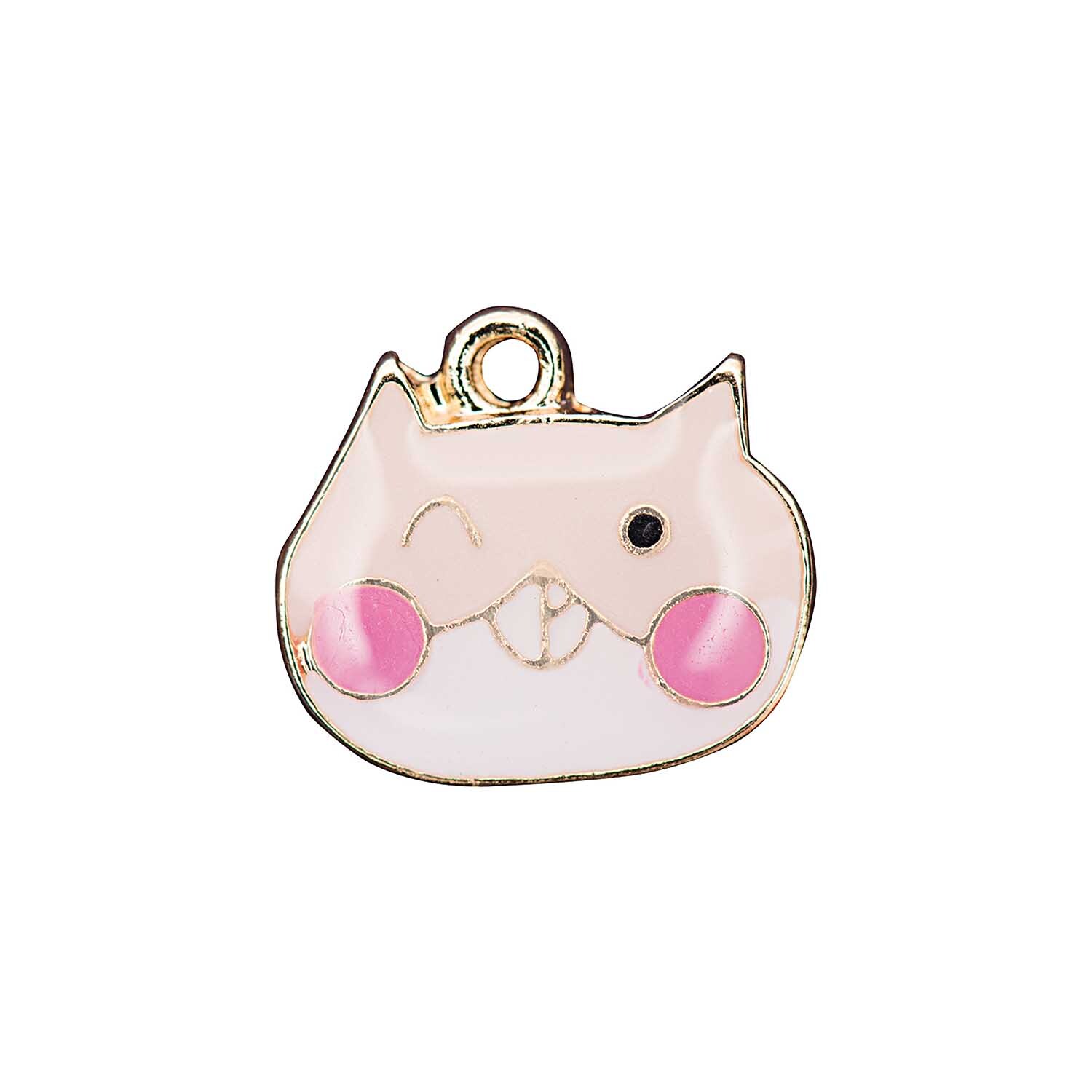 Rico Design Anhänger Hamster 13,5x11mm Emaille von Rico Design