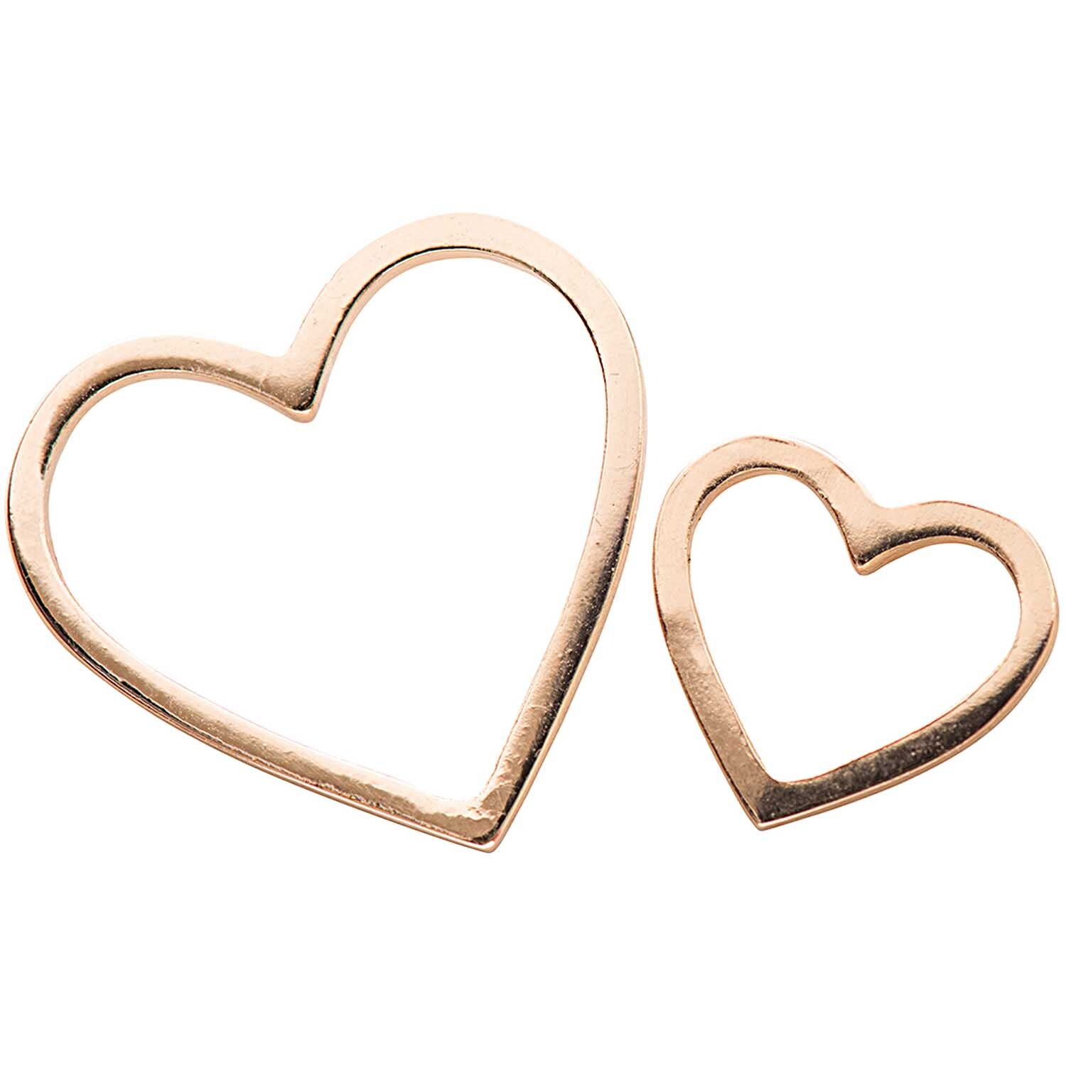 Anhänger Herzen gold 2 Stück Anhänger Herzen gold 2 Stück von Rico Design