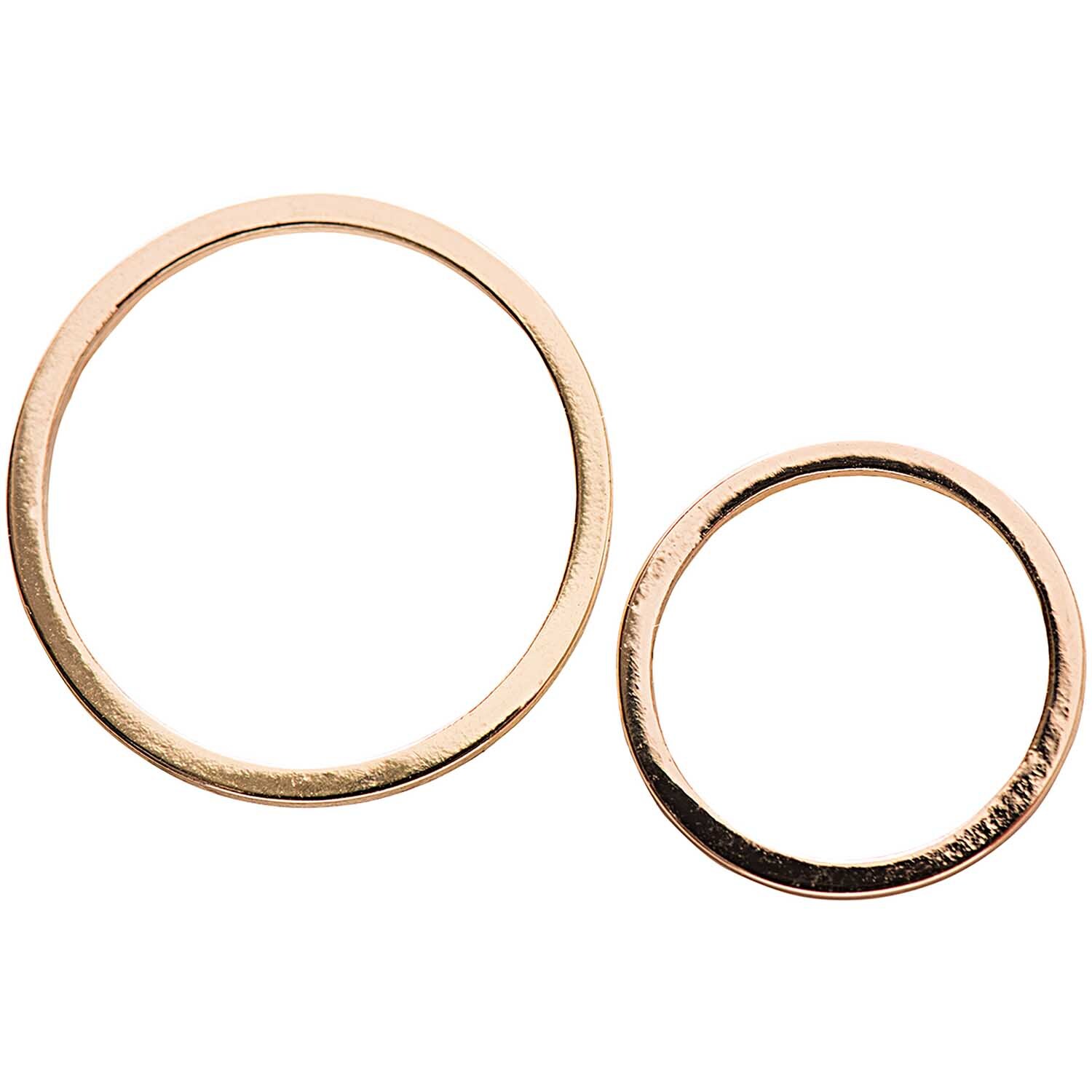 Anhänger Kreise gold 2 Stück Anhänger Kreise gold 2 Stück von Rico Design