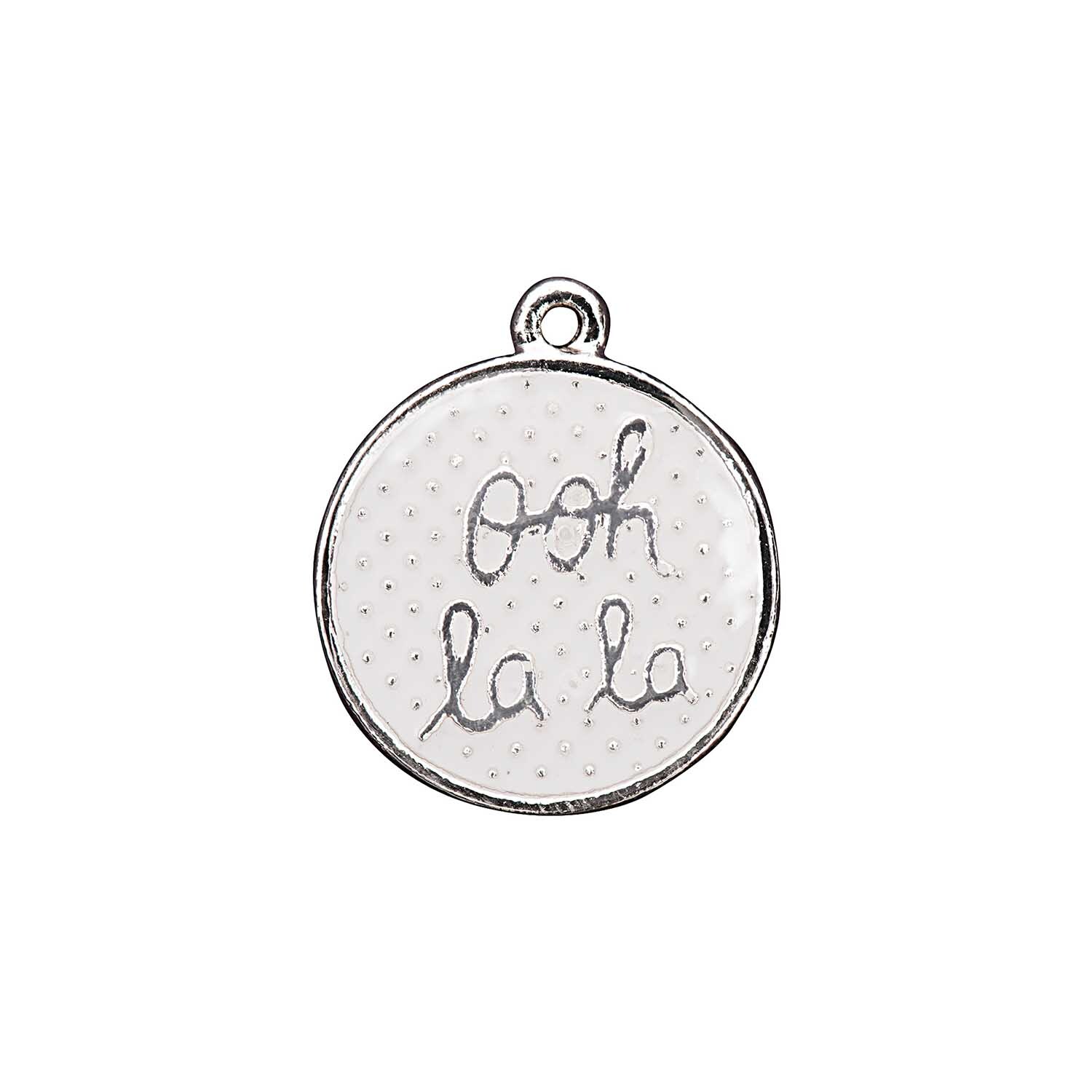 Anhänger ooh lala 17x19mm Anhänger ooh lala 17x19mm von Rico Design
