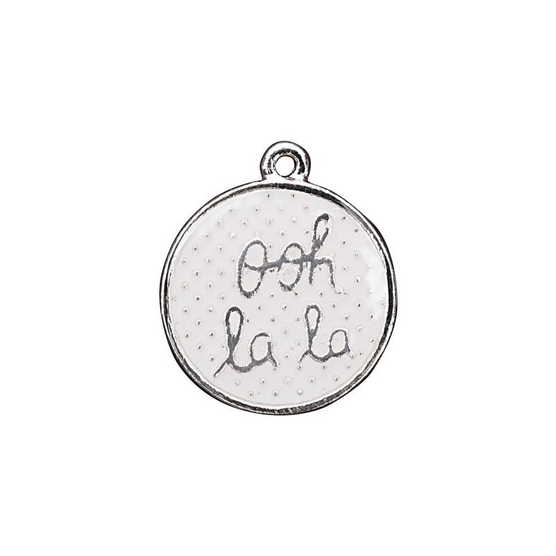 Anhänger ooh lala 17x19mm von Rico Design