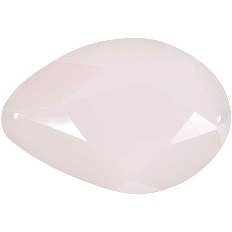 Aufnähstein Tropfen rosa 50x34mm Aufnähstein Tropfen rosa 50x34mm von Rico Design