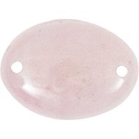 Aufnähstein oval rosa 18x13mm 5 Stück von Rico Design
