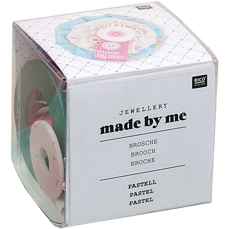 Brosche pastell 7cm von Rico Design