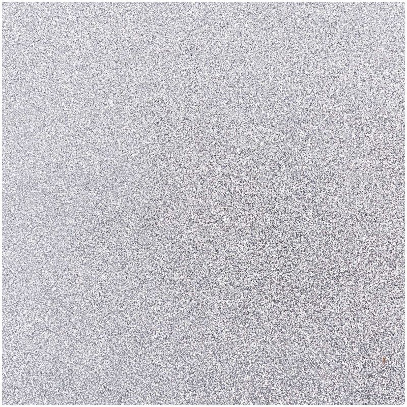 Bügelbogen für eigene Motive silber glitter 15x18,5cm von Rico Design