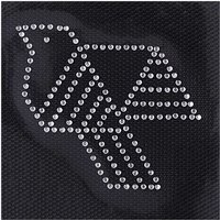 Bügelmotiv Vogel 62x56mm Strass von Rico Design