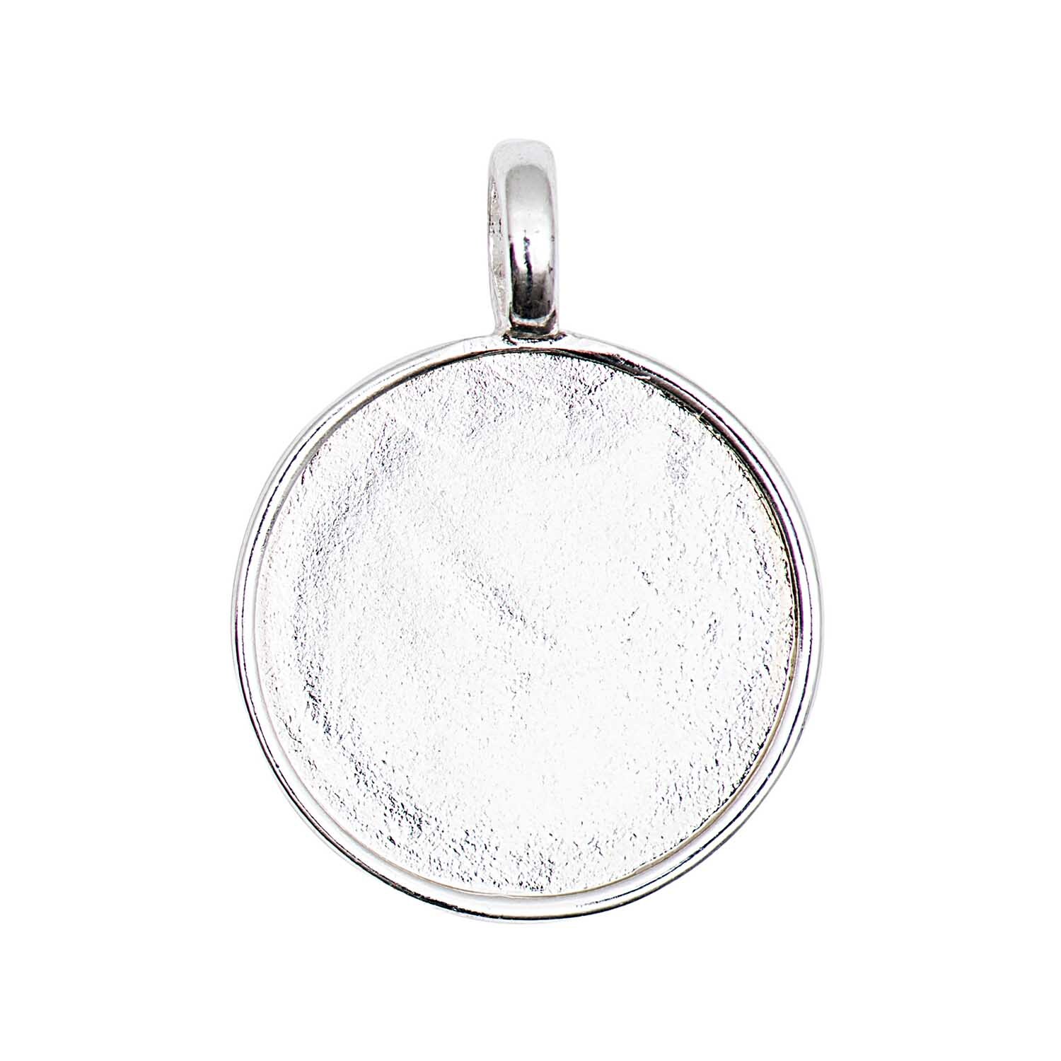 Cabochon Anhänger rund 22mm Cabochon Anhänger rund 22mm von Rico Design