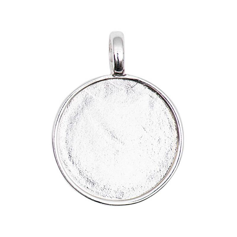 Cabochon Anhänger rund 22mm von Rico Design