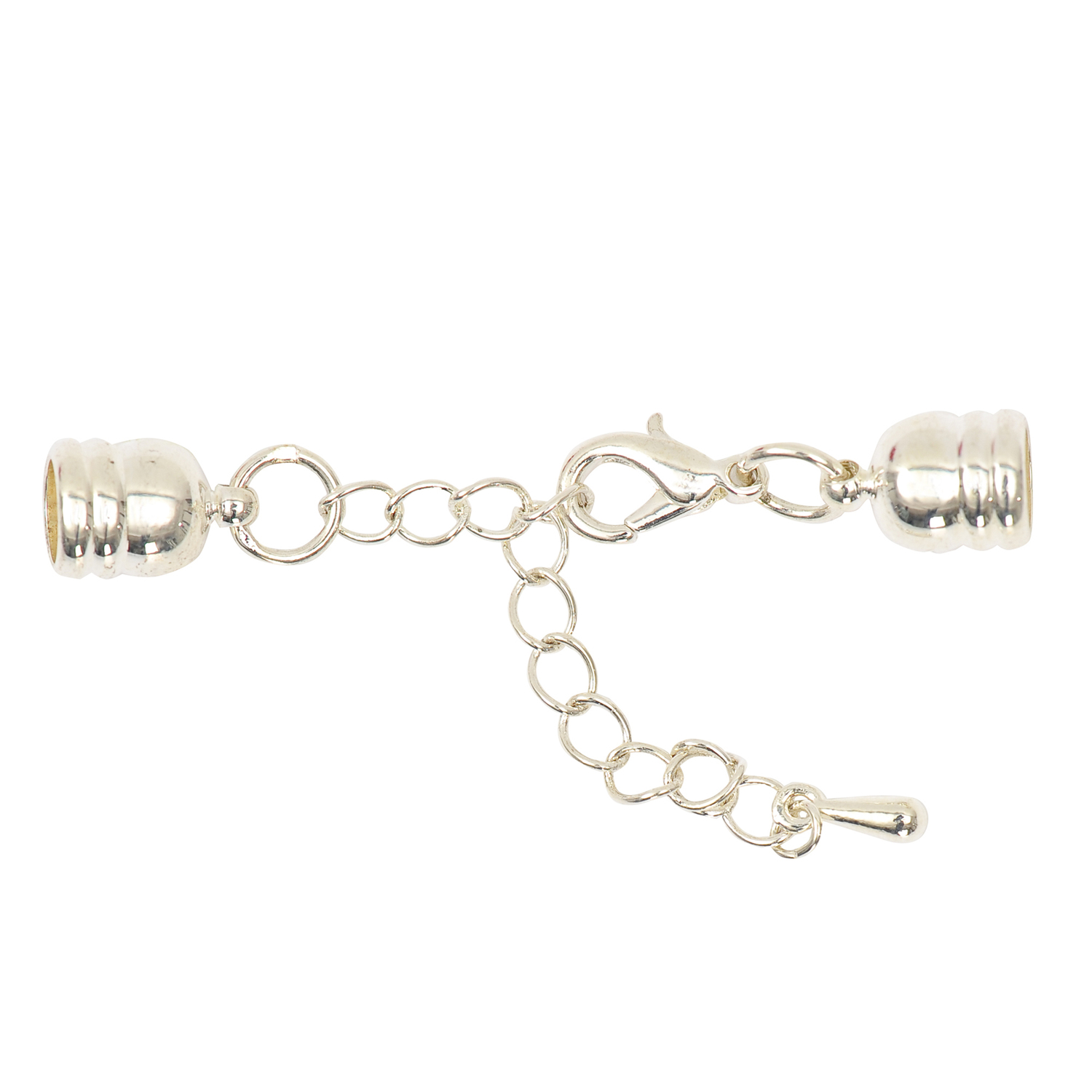 Endverschluss silber 8mm von Rico Design