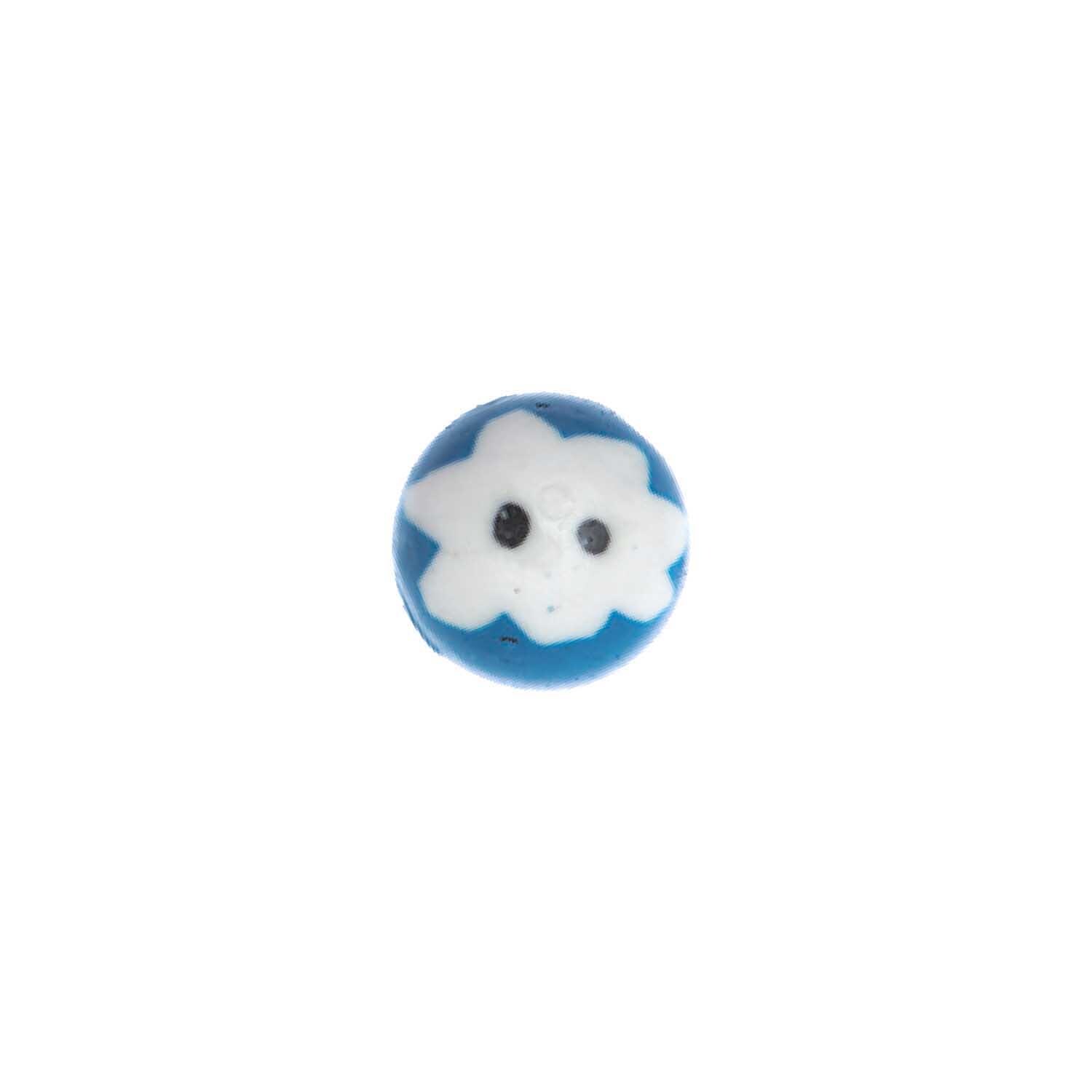 Glaskugel Augen weiß-blau 12x8mm 10 Stück Glaskugel Augen weiß-blau 12x8mm 10 Stück von Rico Design