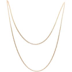 Gliederkette 2fach gold 55cm von Rico Design