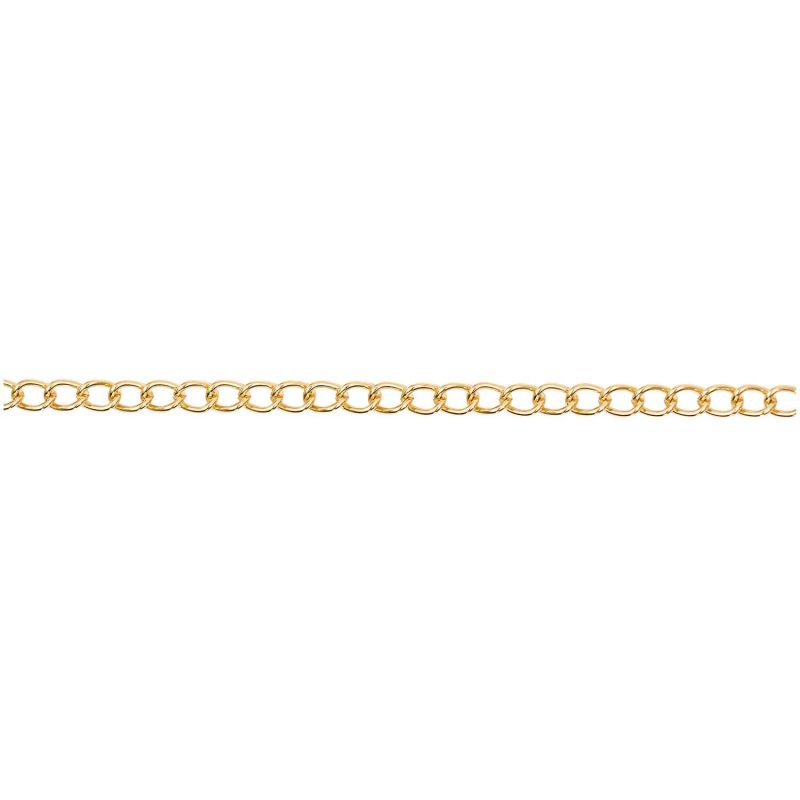 Jewellery Made by Me Gliederkette gold 6-7mm 1m von Rico Design