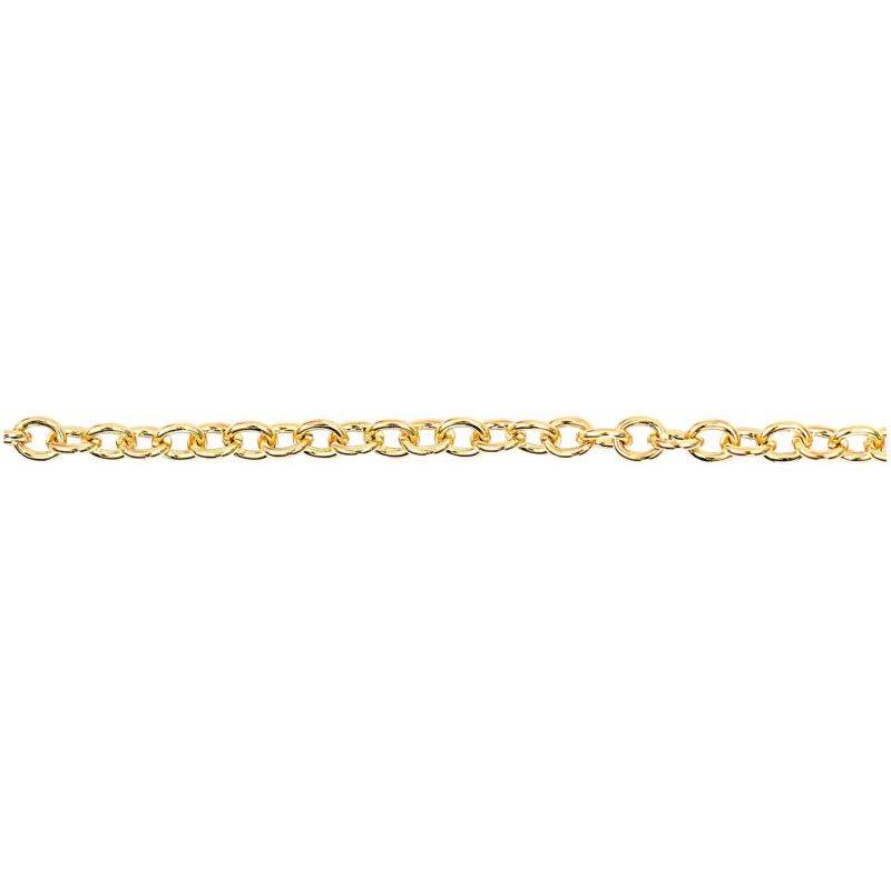 Gliederkette gold 7-8mm 1m von Rico Design