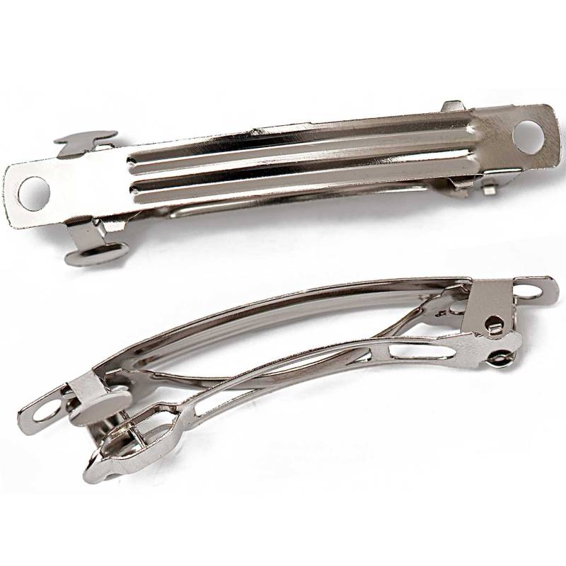 Rico Design Haarspange silber 40mm 2 Stück von Rico Design