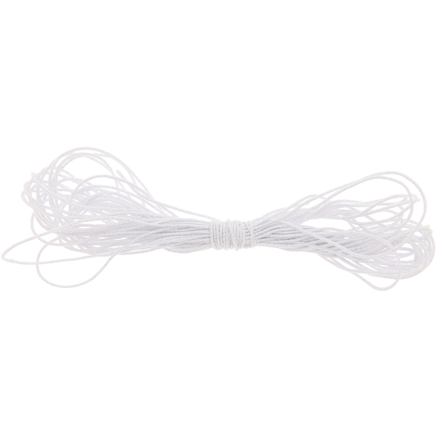 Hutgummi 0,6mm weiß 5m Hutgummi 0,6mm weiß 5m von Rico Design