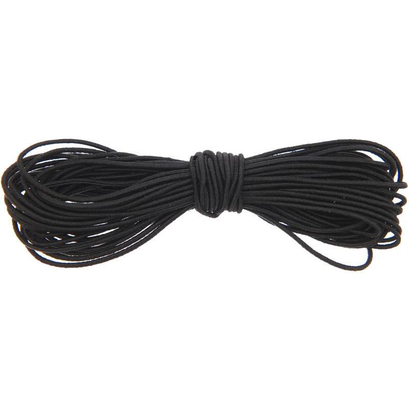 Hutgummi 1mm schwarz 5m von Rico Design
