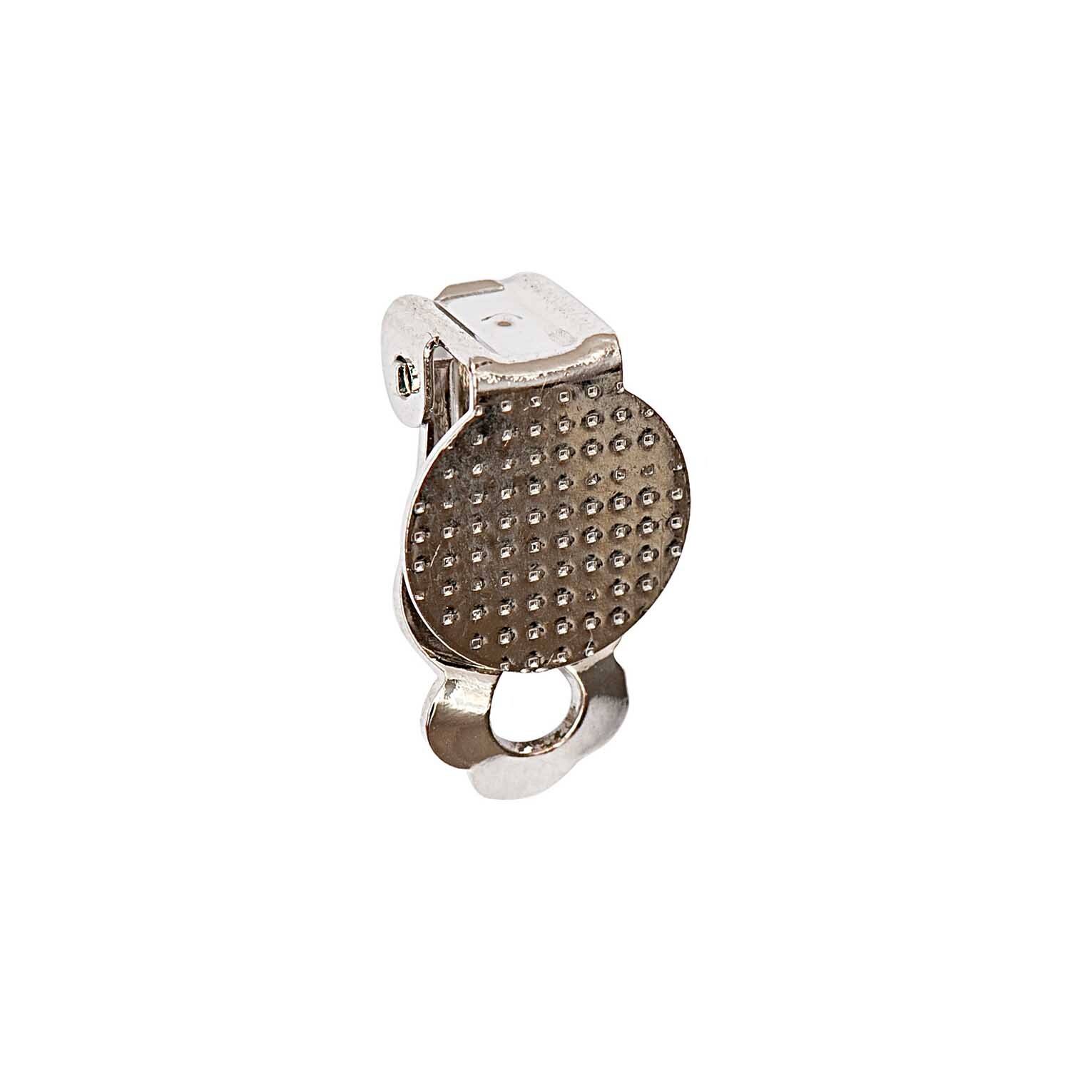Klebeklipp silber 14mm 2 Stück Klebeklipp silber 14mm 2 Stück von Rico Design