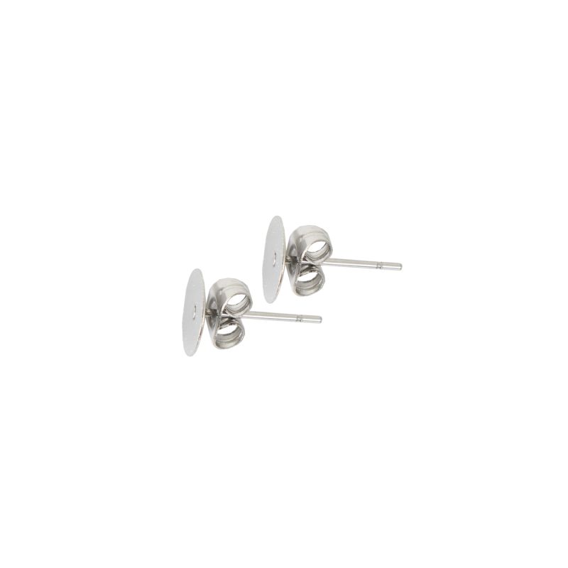 Klebestecker Edelstahl 13x8mm 2 Stück Klebestecker Edelstahl 13x8mm 2 Stück von Rico Design