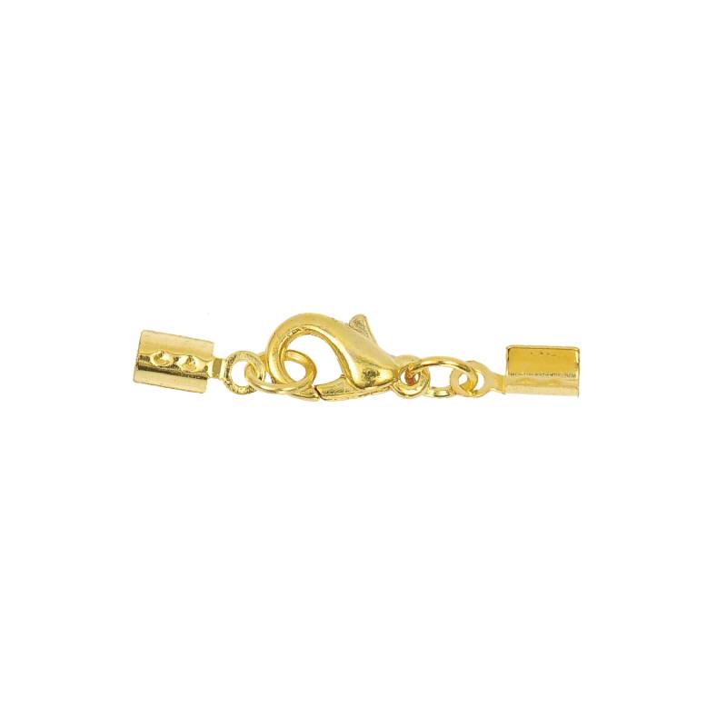 Rico Design Lederbandverschluss gold 2mm von Rico Design